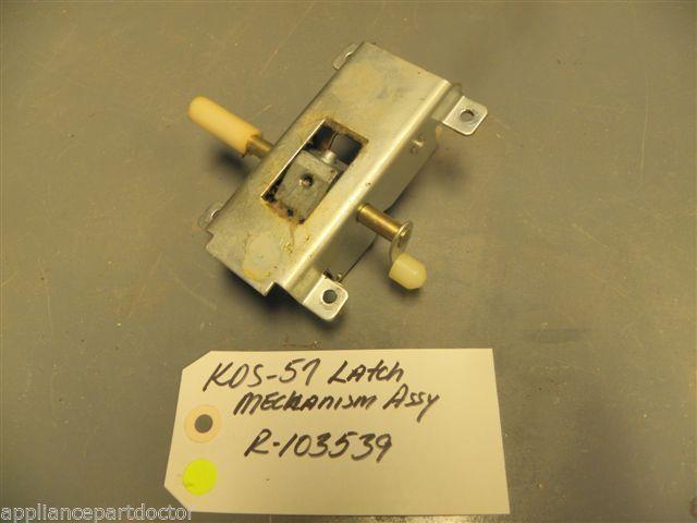 KITCHENAID WHIRLPOOL dishwasher KDS-57 Latch Mechanism R-103539 R103539 used KITCHENAID WHIRLPOOL dishwasher KDS-57 Latch Mechanism R-103539 R103539 used